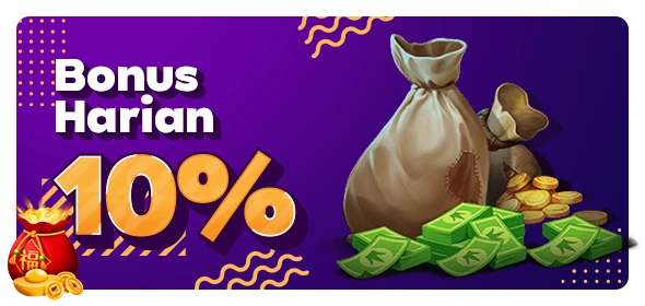 Bonus Harian 10% HARTA88